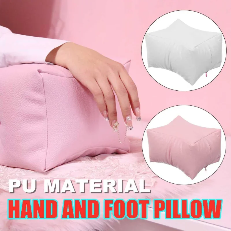 Soft PU Nail Art Table Hand Rests Salon Manicure Pedicure Hand Foot Pillow Arm Rest Cushion Holder Nail Accessories Tools