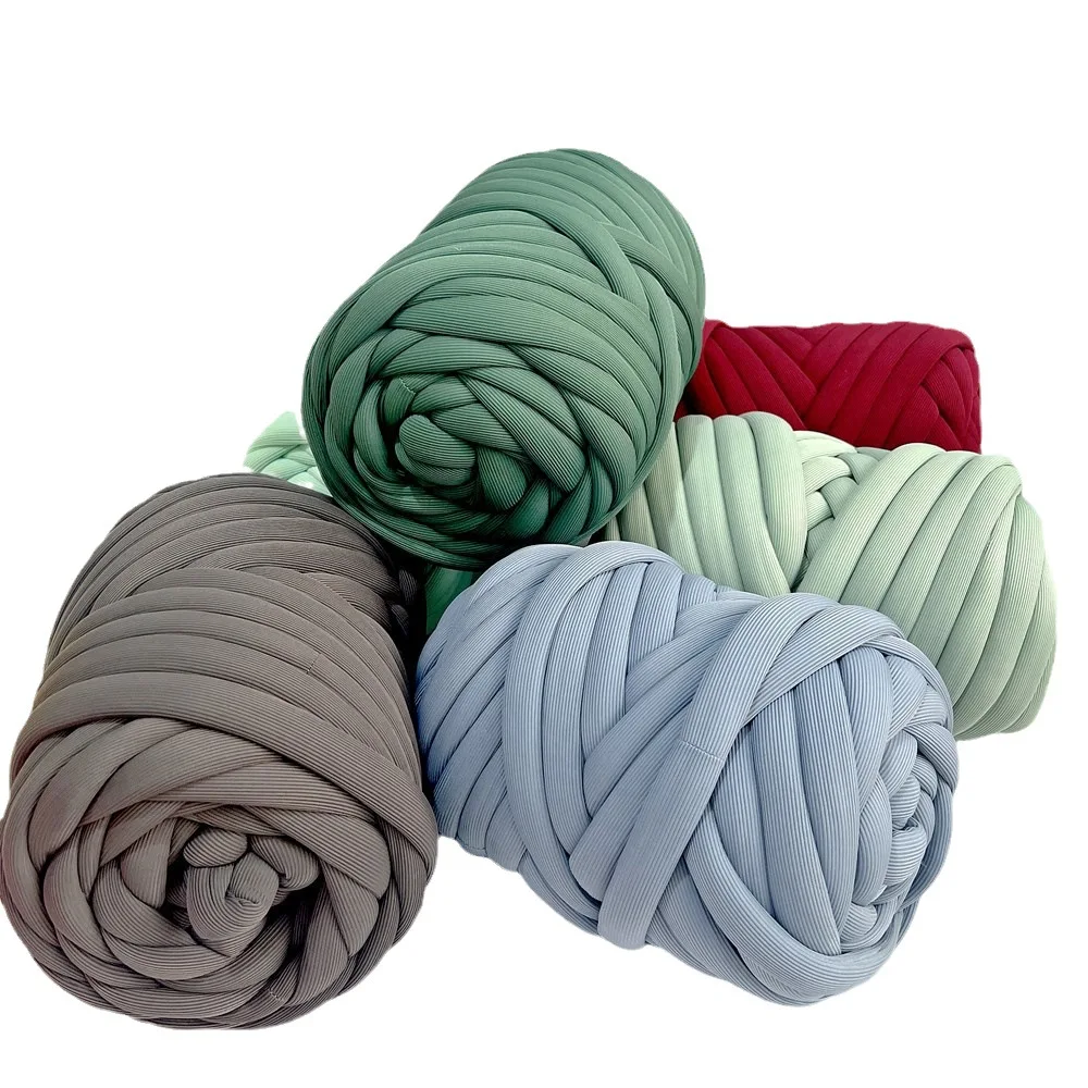 2025 new cool striped line DIY extra thick Icelandic cloth line hand-woven bag blanket cat litter line