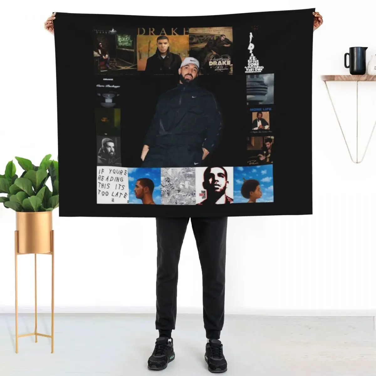 Drake Albums Throw Blanket Luxurious Soft Fuzzy Blanket for Sofa Bed