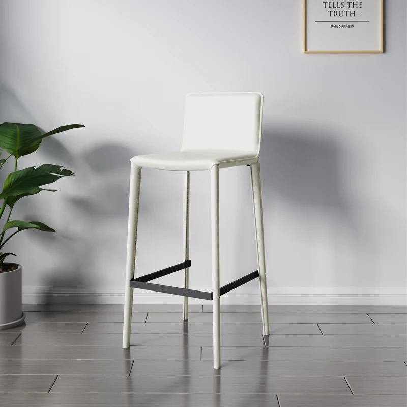 테이블 의자 가정용 높은 의자 이탈리아 미니멀리스트 바 의자