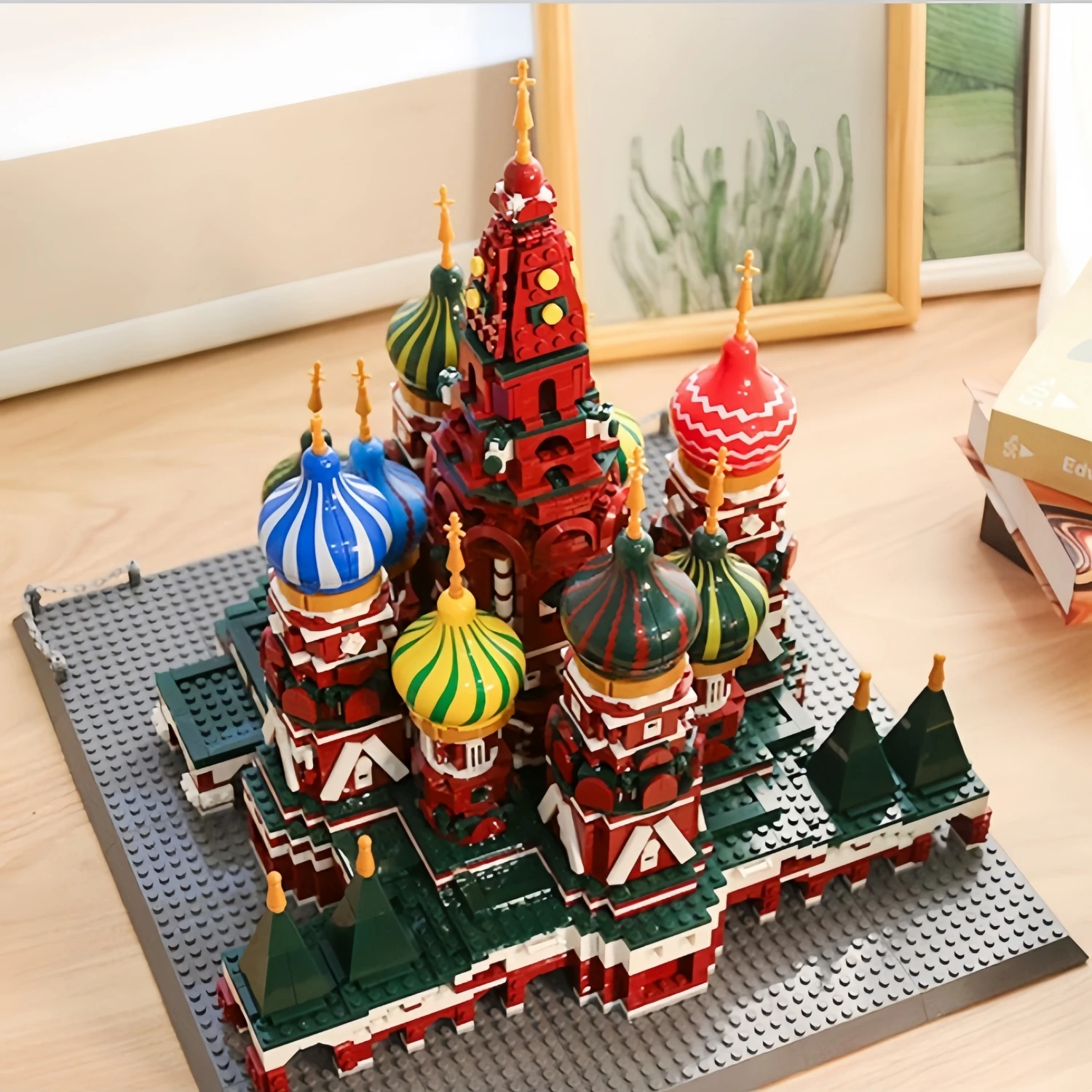 3213 pièces MOC russe moscou cathédrale de basilice adulte haute difficulté assemblage modèle de Construction jouet Kit de Construction éducatif