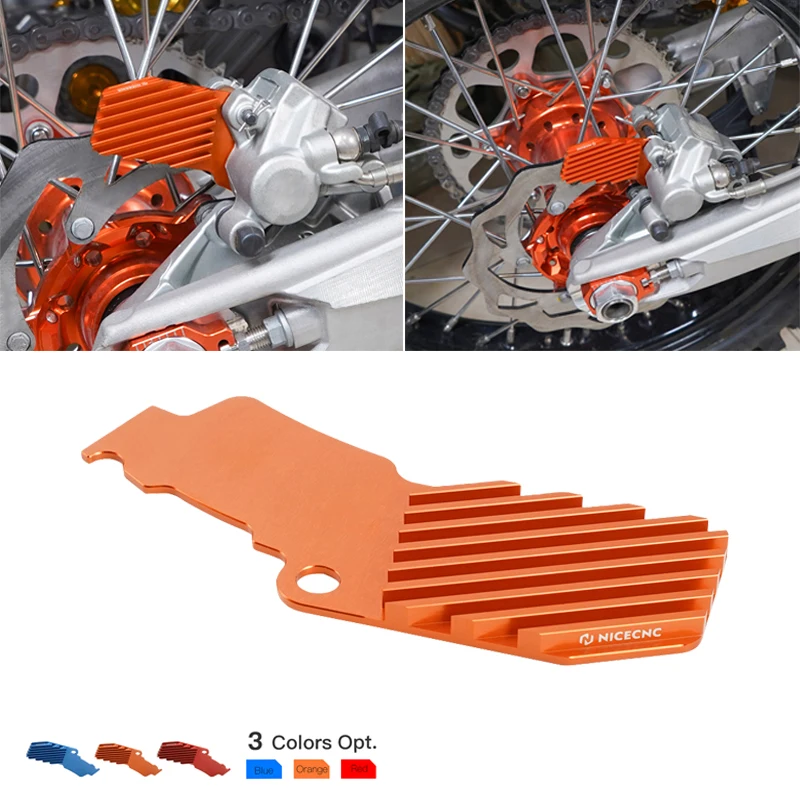 

NiceCNC задний тормозной теплоотвод суппорт кулер для KTM 125 250 300 350 400 450 500 EXC EXCF XC XCF XCW XCWF SX SXF 530-2008