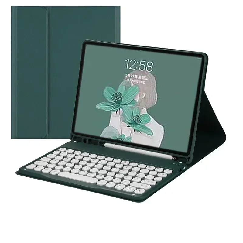 

Wireless Magnetic Keyboard Case for Samsung Galaxy Tab S10 FE Plus 13.1 inch SM-X620 SM-X626B Keyboard Cover Tablet Case Teclado
