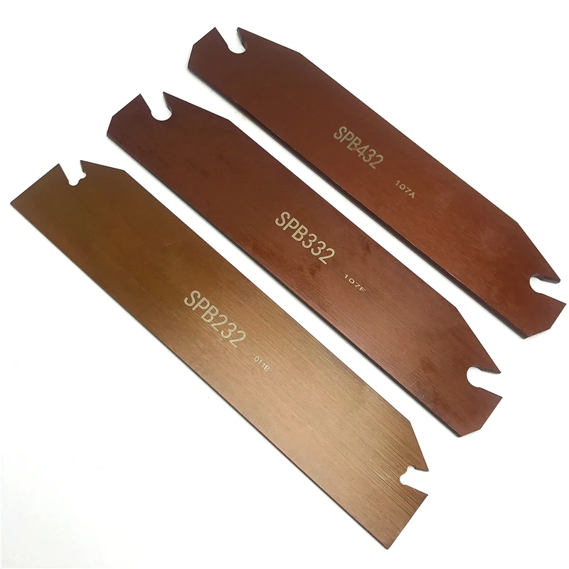1pcs SPB26-2 SPB26-3 SPB26-4  SPB32-2 SPB32-3 SPB32-4 SPB32-5 CNC External cutting blade For grooving tools SP200 SP300 SP400