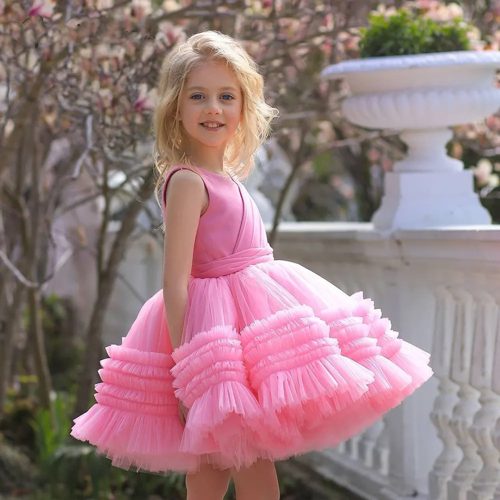 

Flower Girl Dresses Girl Formal Wedding Dresses Elegant Evening Party Birthday Pageant Gowns