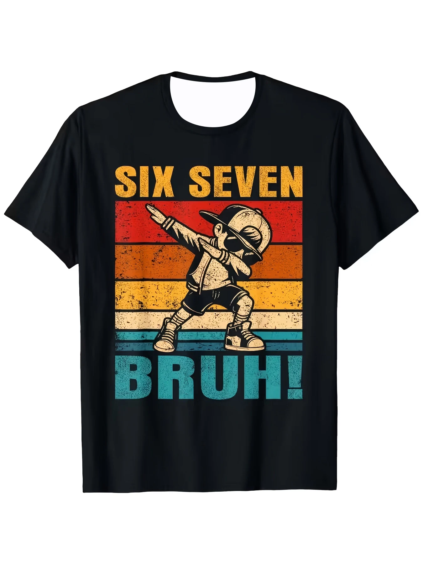 2026 New Fun Internet Meme T-Shirt for Boys And Girls Lightweight Short Sleeve Fashion Top in Multiple Colors And Sizes