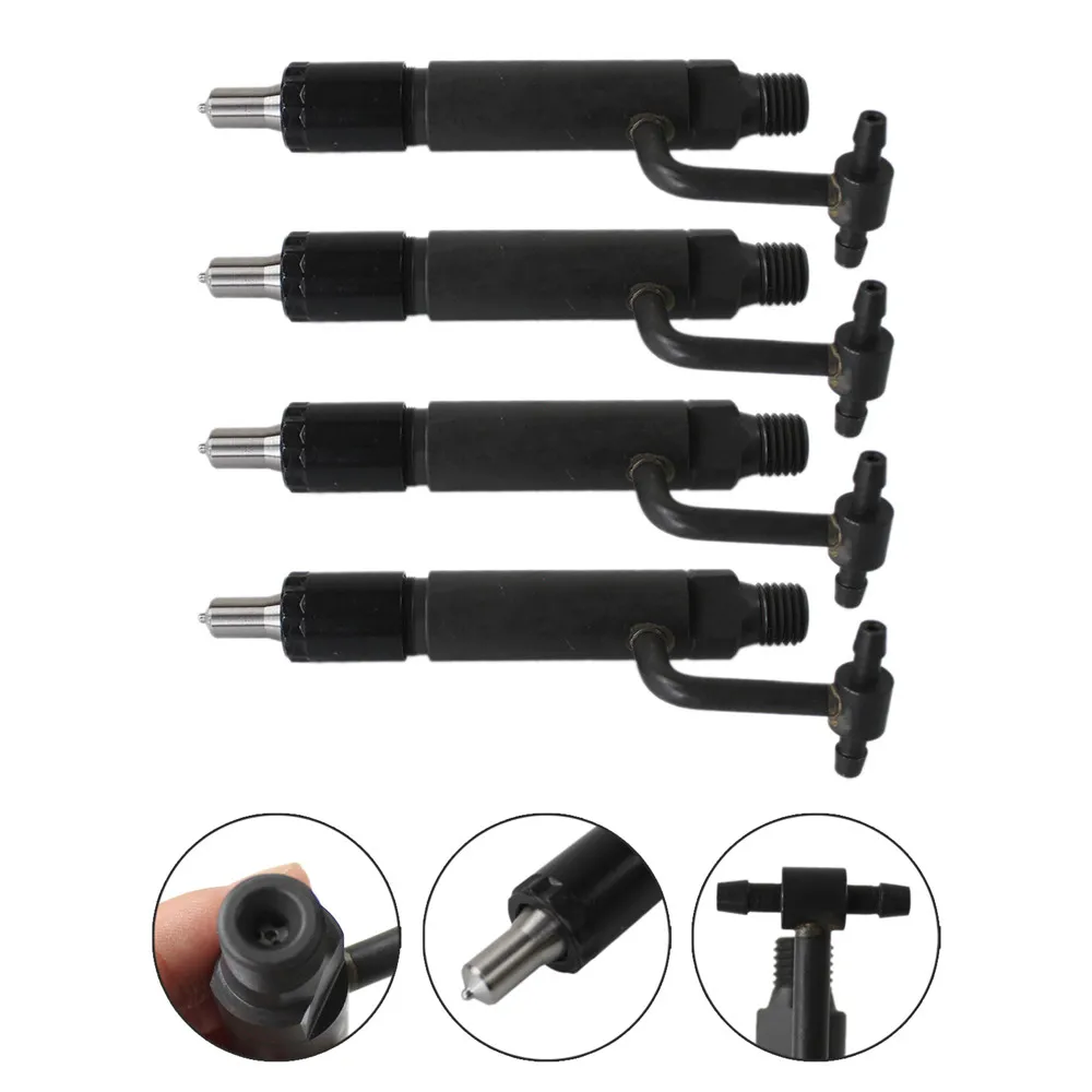 4 Uds inyectores de combustible 729573-53100 729671-53100 para Yanmar 4JH2-UTE 4JH2 accesorios de sistema de suministro de boquilla de inyector de combustible de motor