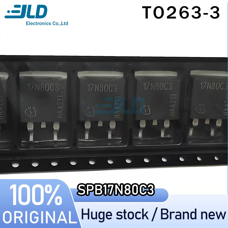 

(10PCS/LOT) SPB17N80C3 100% New electronics TO263-3 Chipset Professional one-stop ordering Adequate stock Elektronik