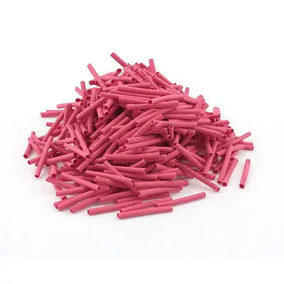 Red 2mm Dia 2:1 Polyolefin Heat Shrink Tubing Shrinkable Tube 30mm 460pcs