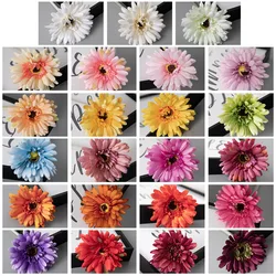 55cm Artificial Gerbera Flower Branch Silk Sunflower Home Garden Decoration Wedding Christmas Festival Party Supplies Flores