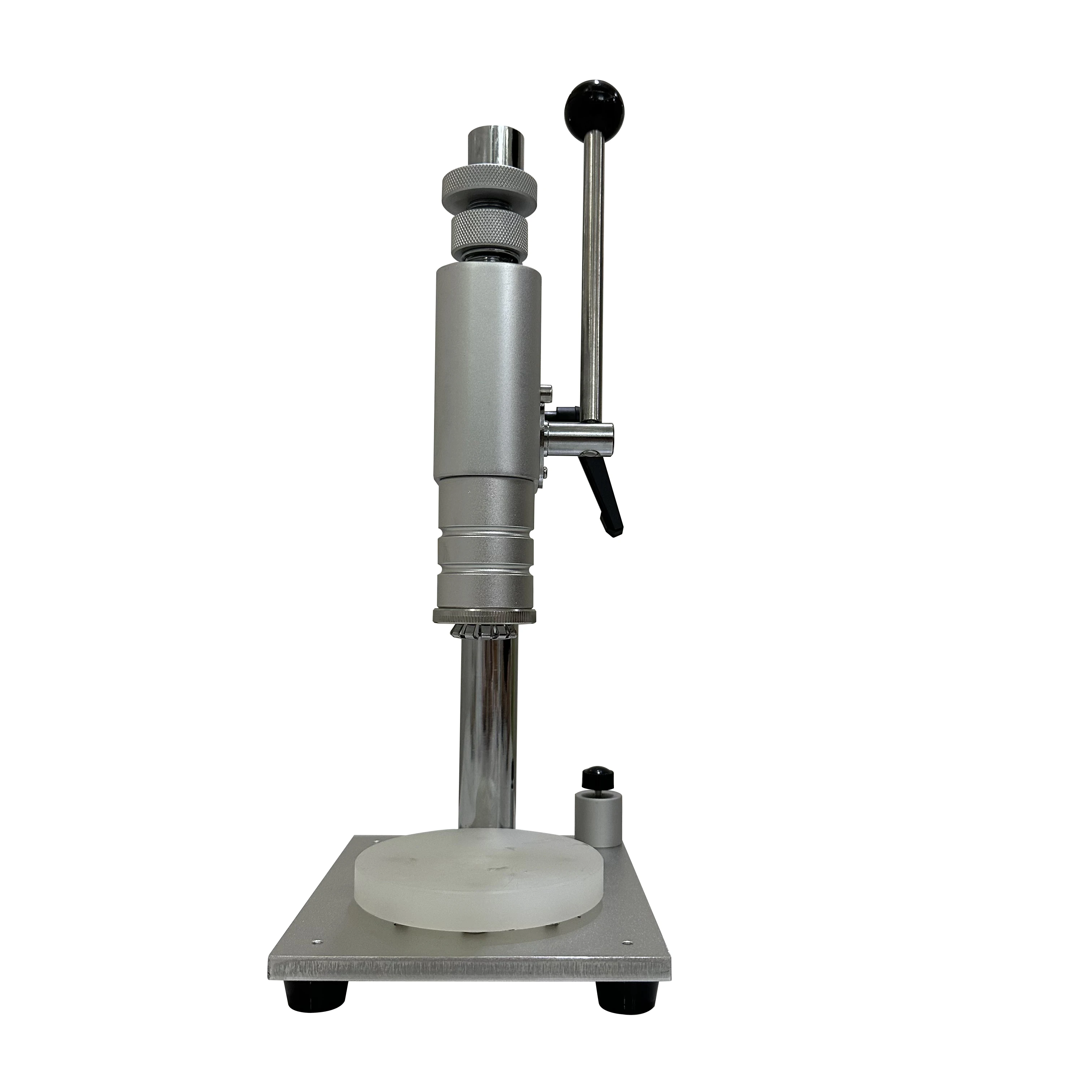 Máquina manual de friso e tampagem de mesa, 13mm,15mm,18mm,20mm para garrafas de perfume, máquina tampadora de frascos de perfume, crimper de perfume