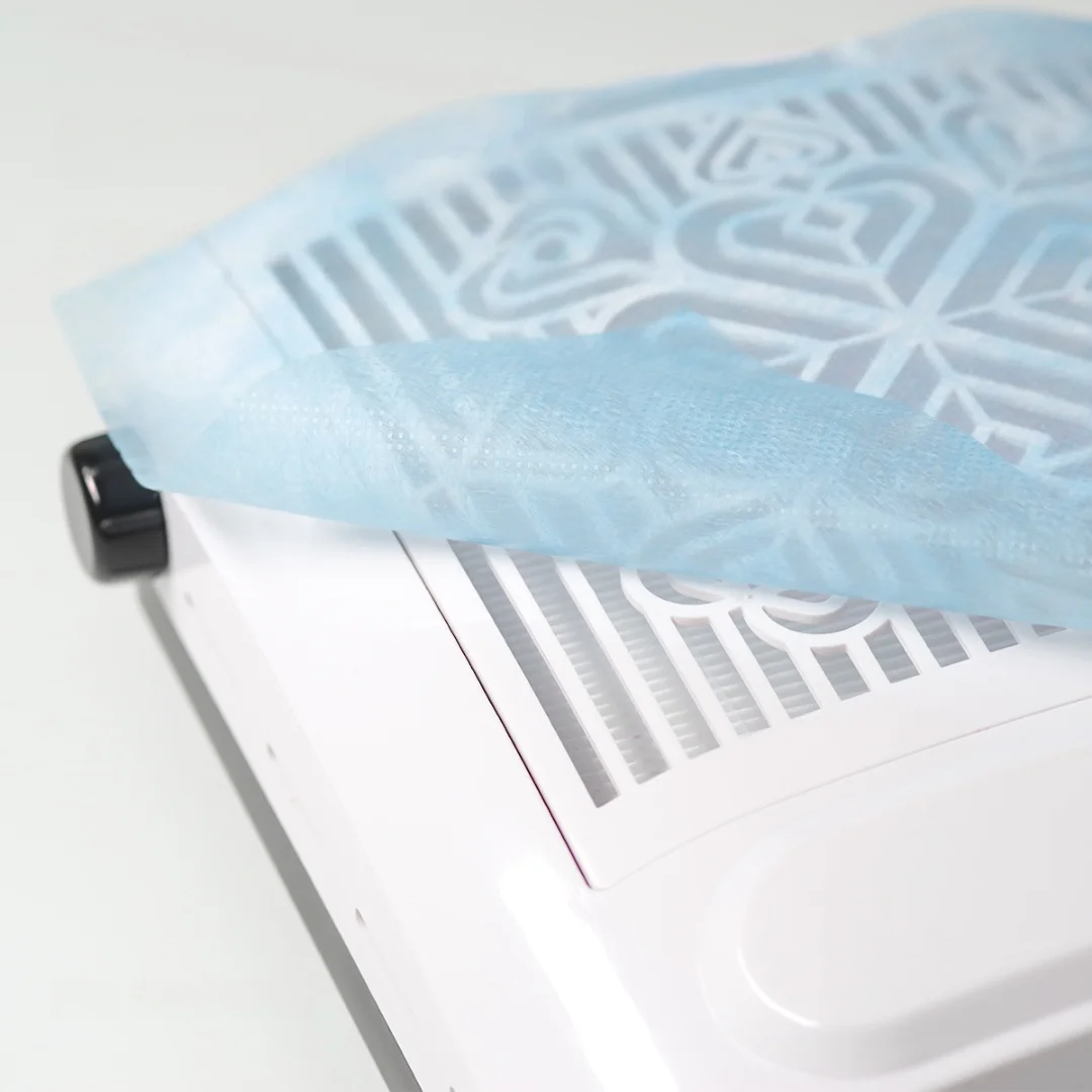 100 قطعة مسمار الفن فراغ تصفية القطن الغبار عزل ورق فلتر مكنسة كهربائية تصفية شاشة مكنسة كهربائية أدوات تنظيف #4