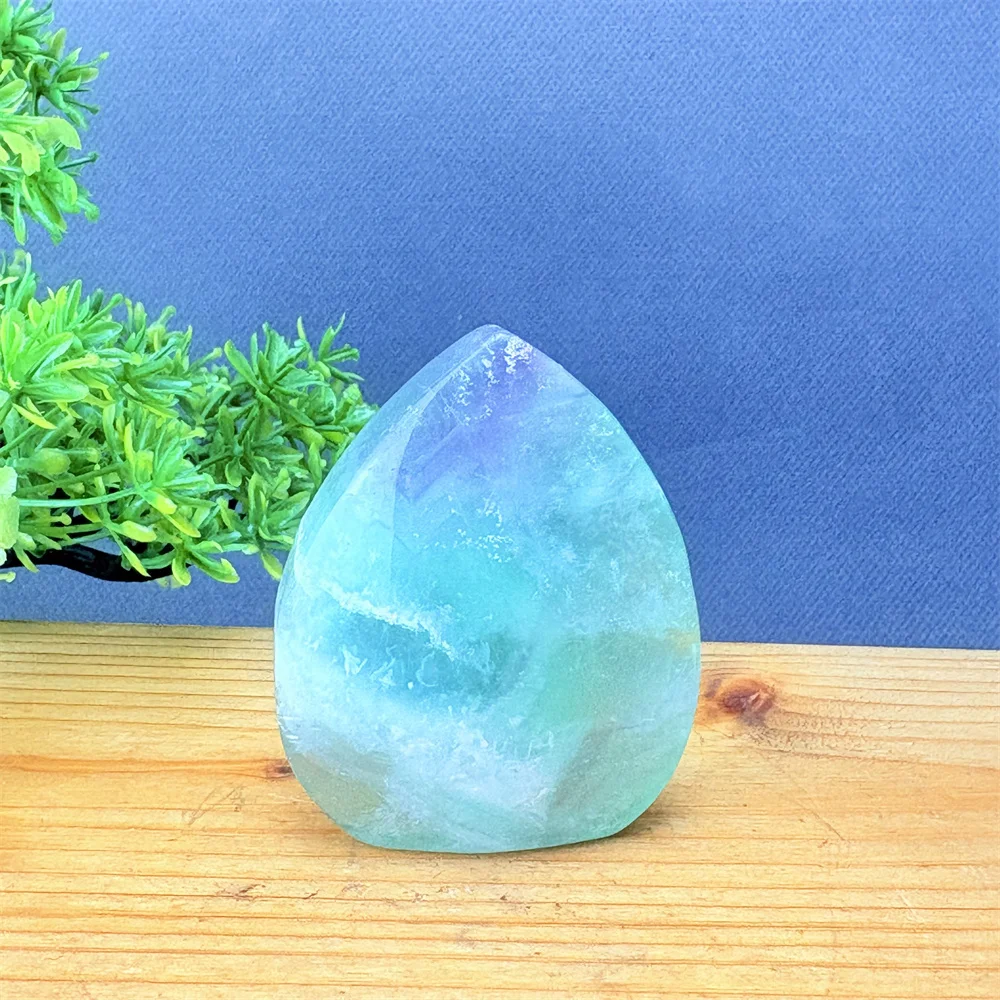 Natural Colorful Fluorite Free Form Crystal Tower Hand Polished Crystal Points Healing Stone Home Decoration Mineral Specimens view 5