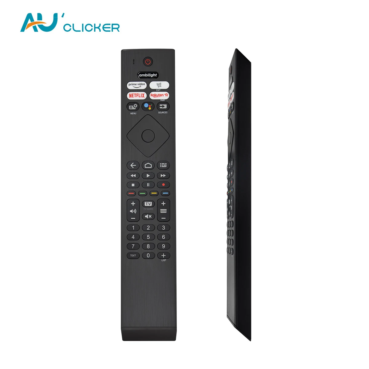 PH-V4 Voice TV Remote Control Ambilight For Philips 8500 8506 pus85 Series 43PUS8506 58PUS8506 UHD LED Android TV with 3-sided