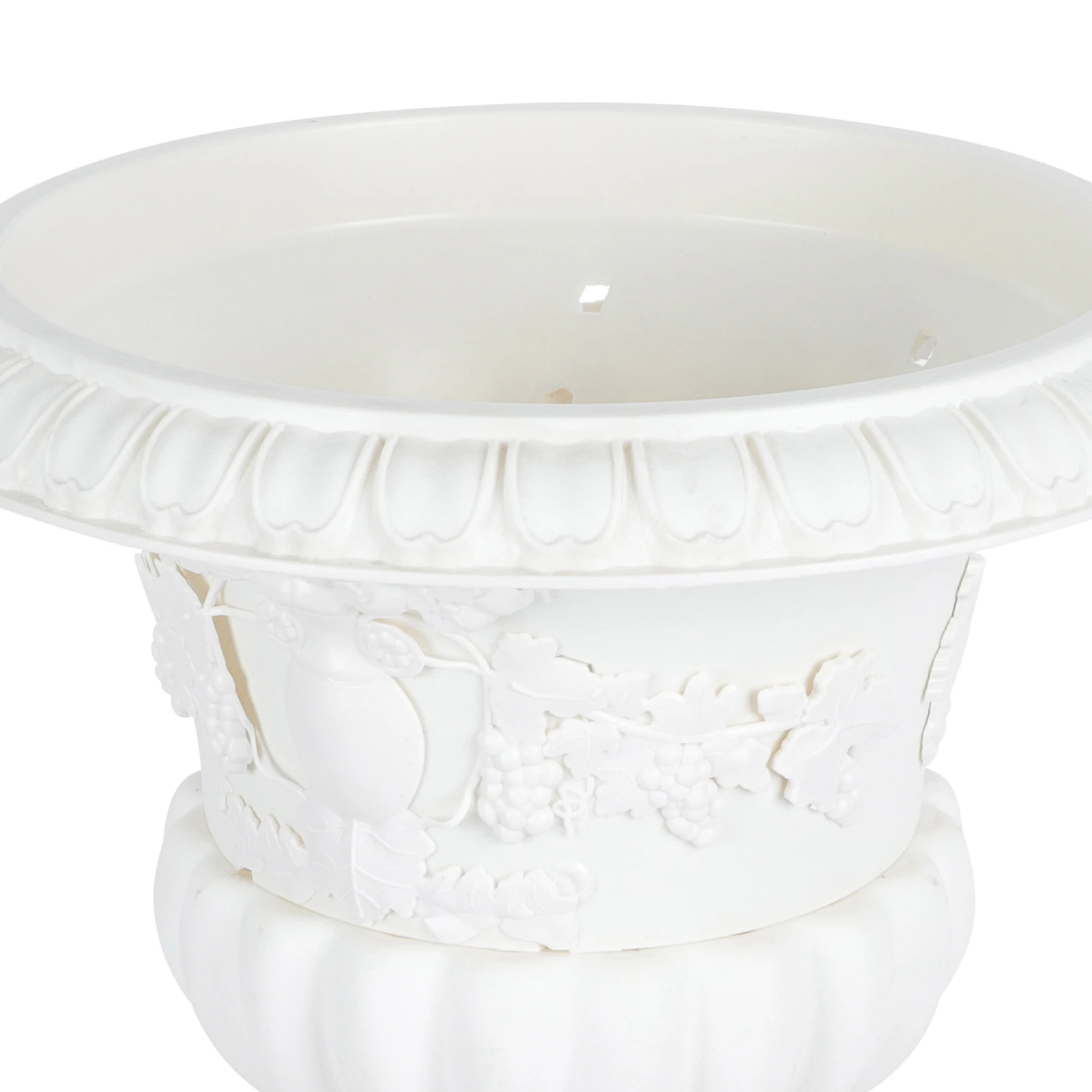 

Roman Flower Pot Vintage Plastic Column Garden Decor Waterproof Balcony Retro Planter Container Gardening Flowerpot Landscaping