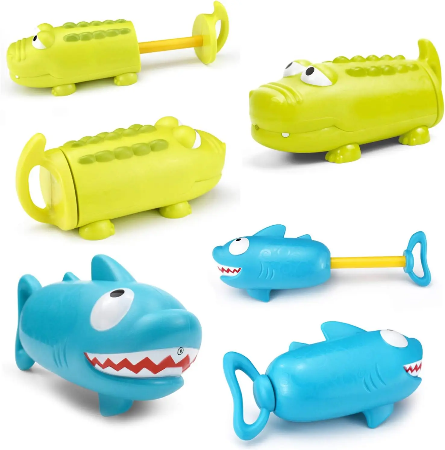 Pistolets à eau extractibles, jouet Crocodile, requin, porcelet, pistolet à eau sûr pour enfants, plage, piscine, jeu d'été