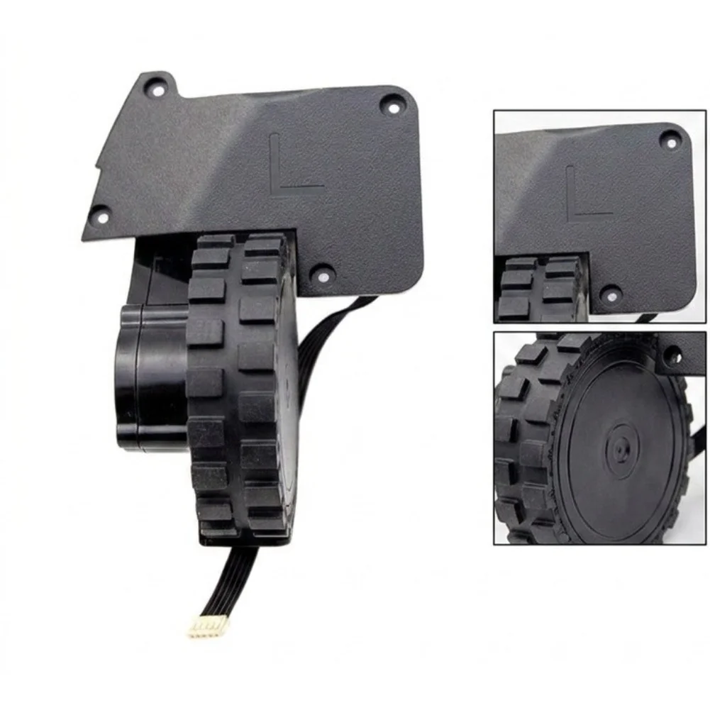 As Shown In Product Pictures Left Wheel Assembly Cleaning Robot Caster Precise Fitment Design Smooth Machine Travelling