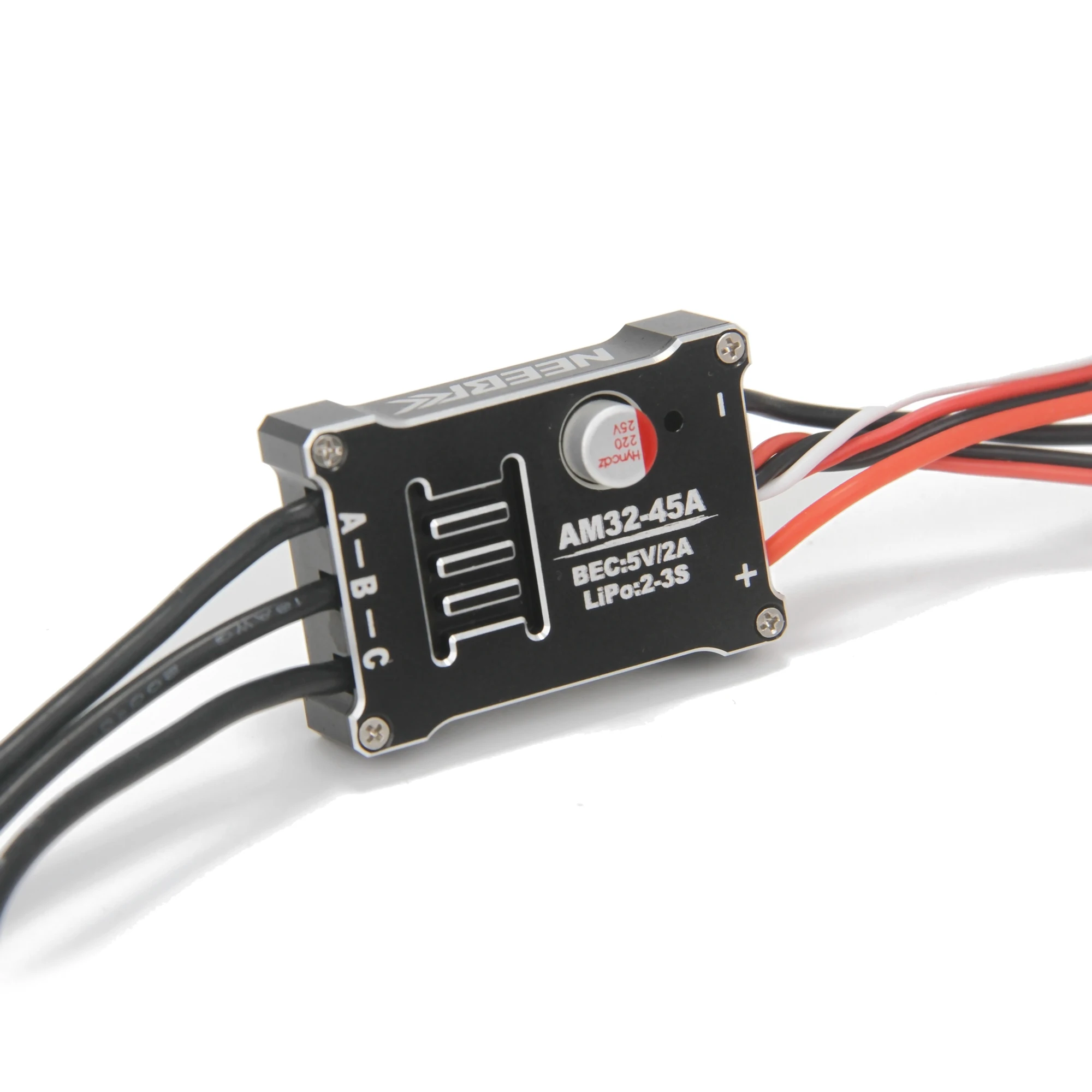 Neebrc am32 45a à prova dwaterproof água sem escova metal esc 2-3s para 2322 motor mn82 mn99s mn168 mn78 1/12 1/18 rc carro atualização peças de energia