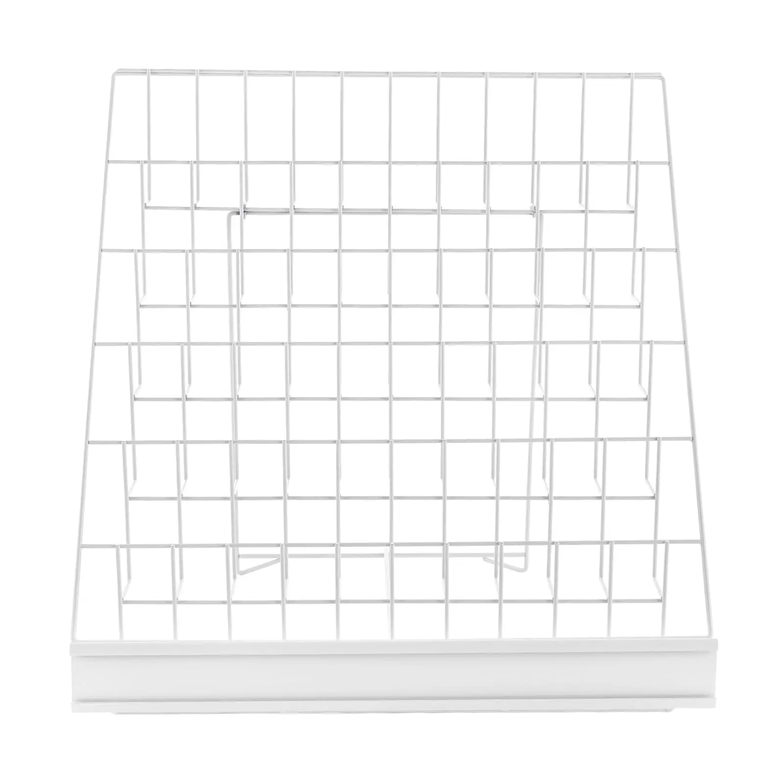 رف مجلات سلكي معدني، حامل عرض كتب على سطح الطاولة مكون من 6 طبقات، حامل عرض تجاري قابل للطي للقصص الهزلي، بطاقات المعايدة، Li