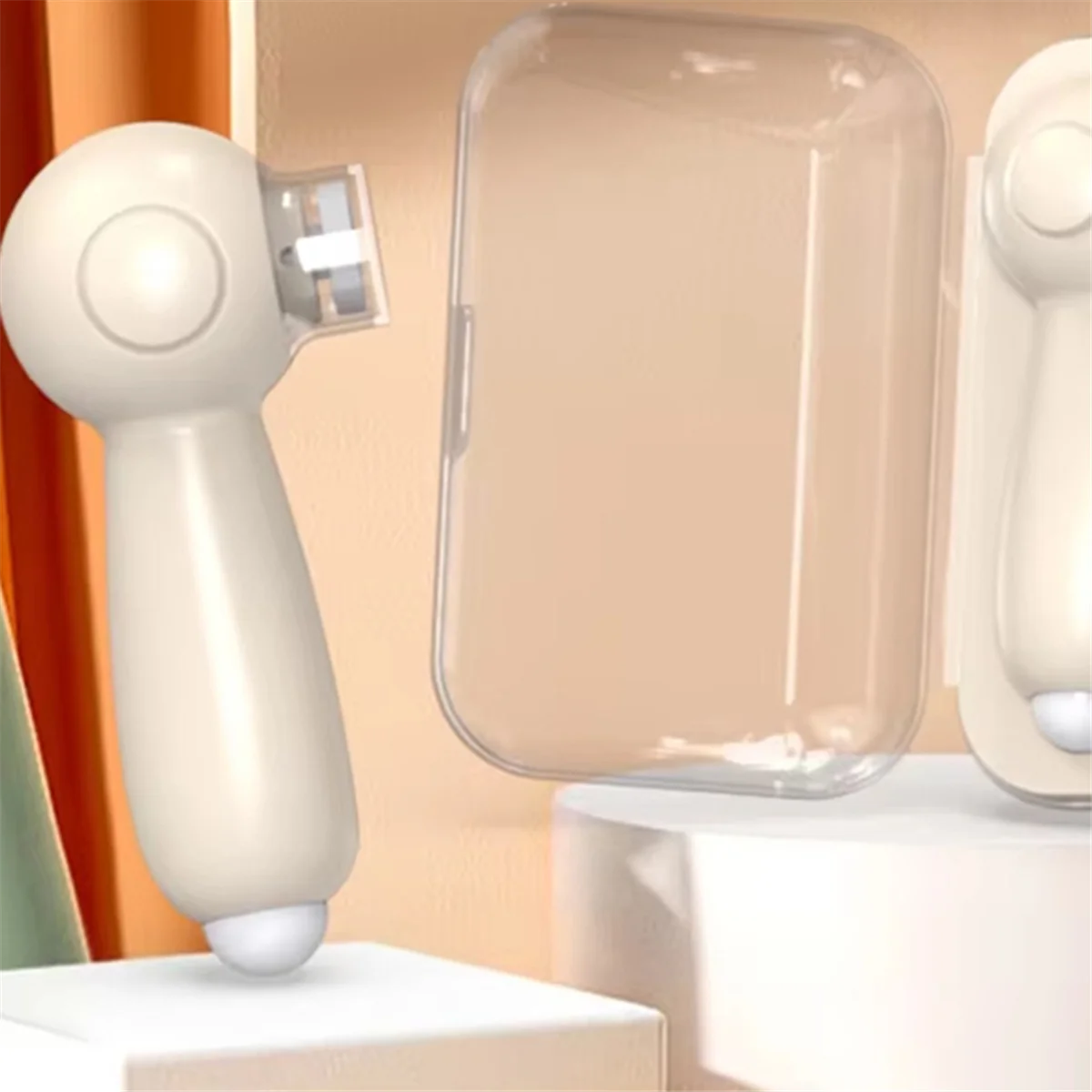 ABJZ Elektrische, multifunctionele nagelvijlknipper voor tenen en vingernagels, veilig manicurehulpmiddel voor babyverzorging