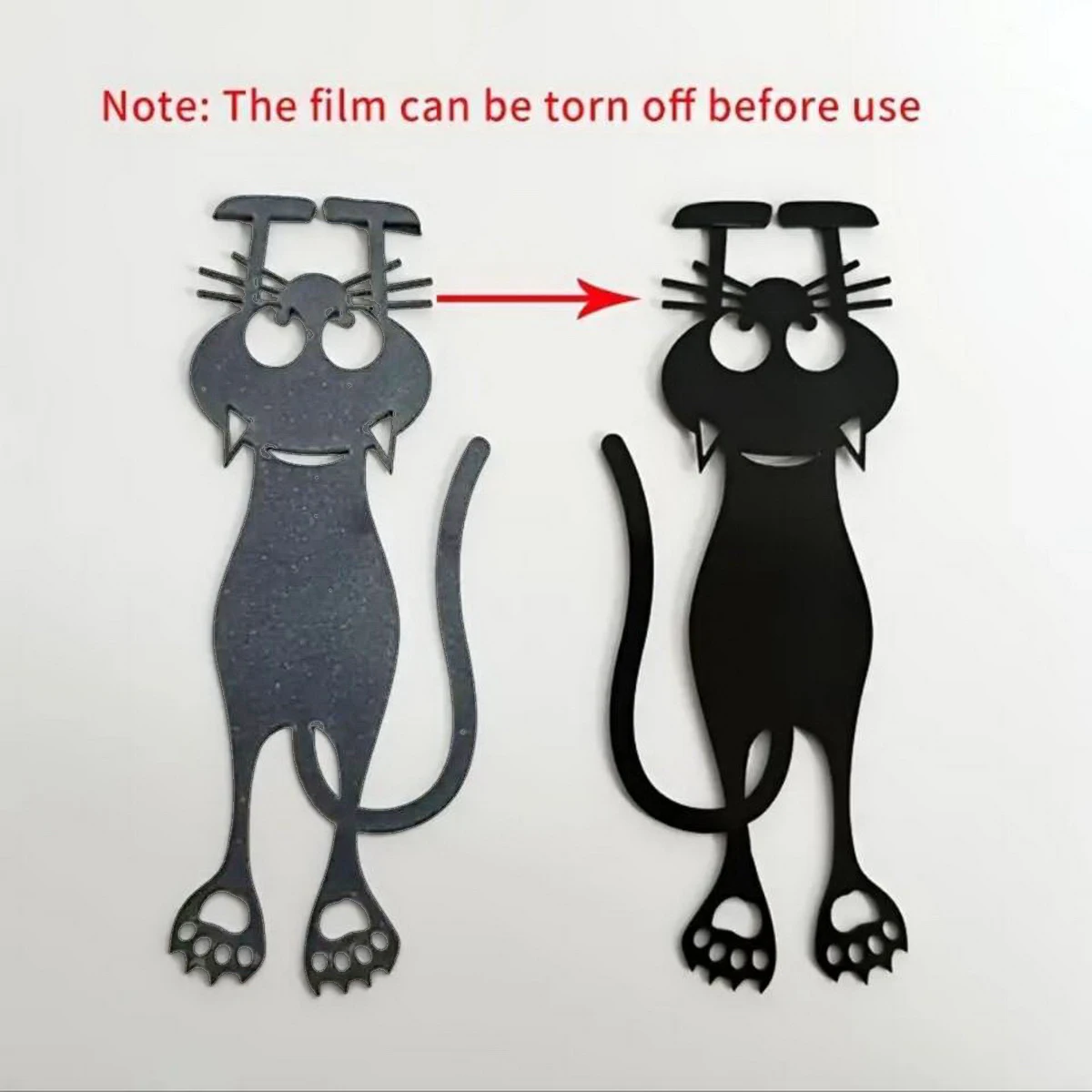 جديد الاكريليك الإبداعية الجوف هريرة المرجعية الأسود هريرة معلقة المرجعية 12.3*2.3 سنتيمتر/4.8*1.7 بوصة