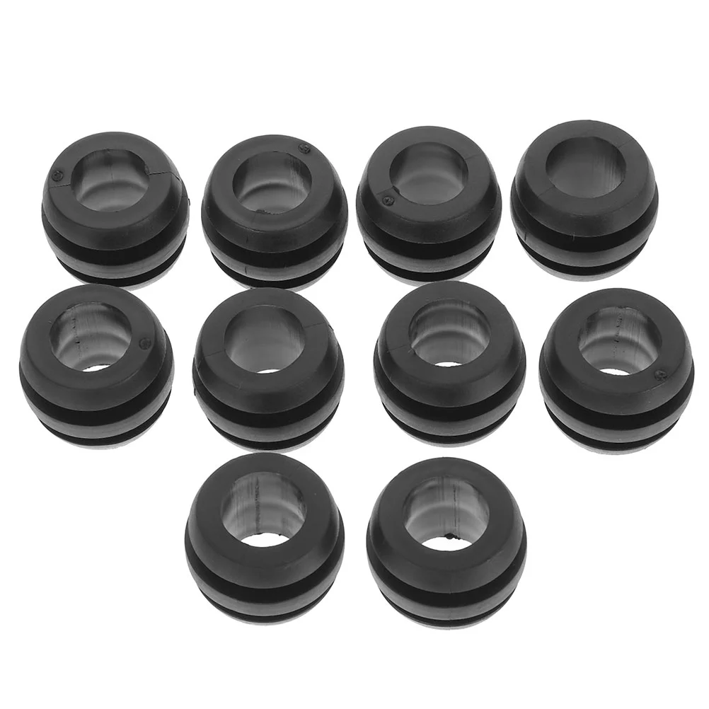 16 Pcs Football Machine Accessories Rubber Foosball Table Gasket Guard Pad Plastic Top Bumpers