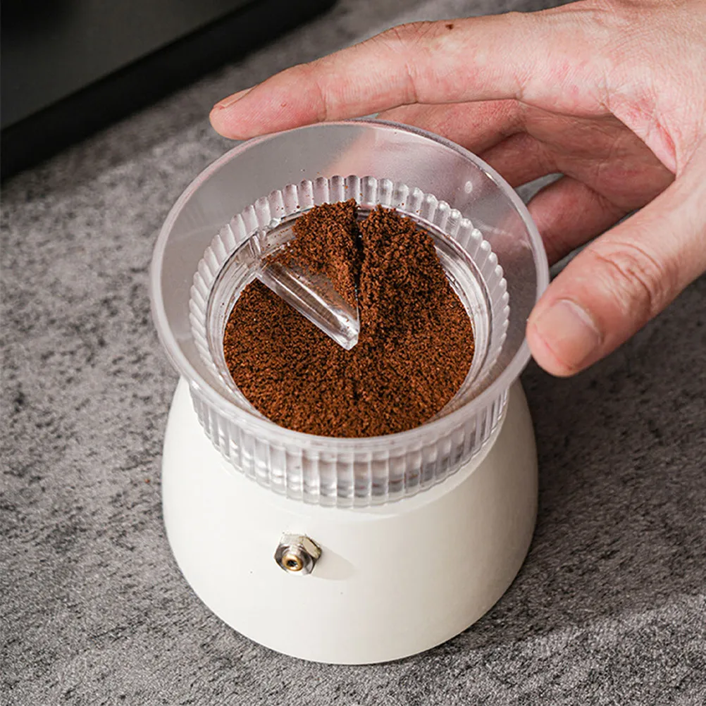 Universal Plastic Coffee Dosing Ring for Espresso Machines and Coffee Pots Precise Grounds Efficient Brewing Rich