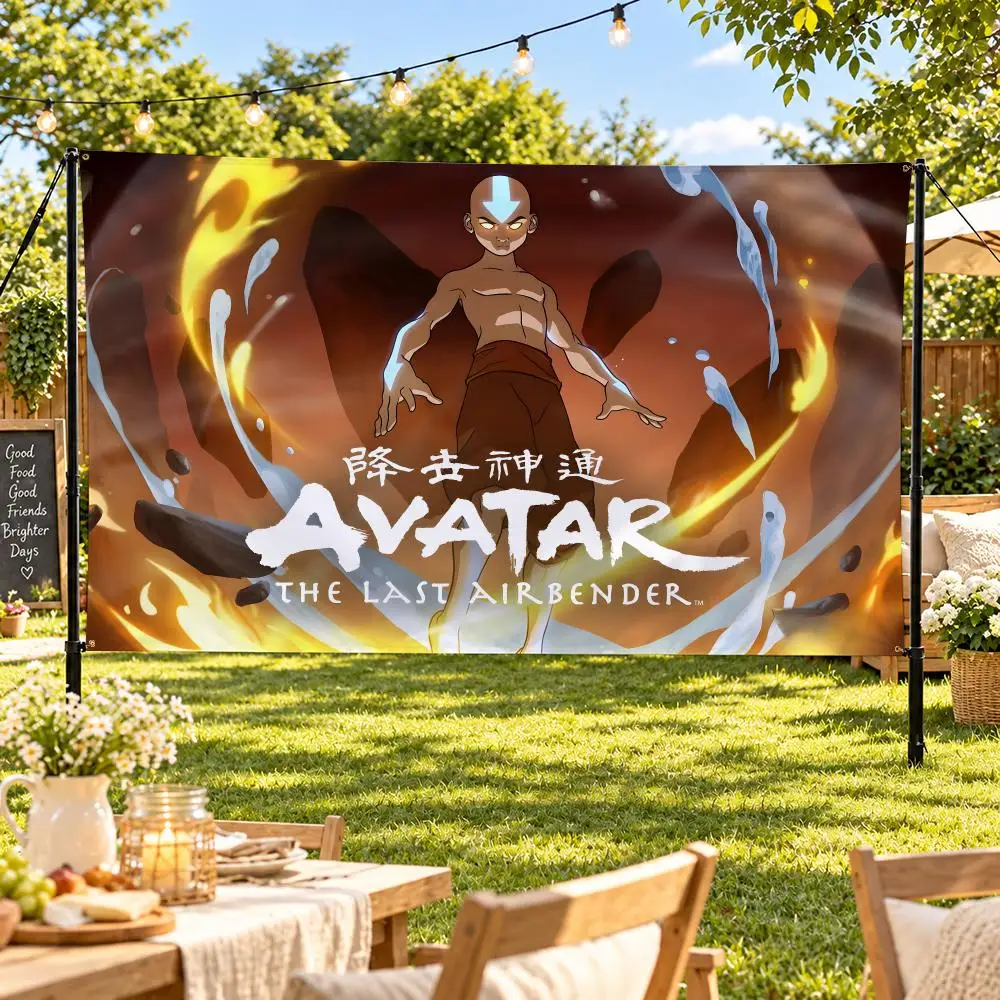 Avatar The Last Airbender Flags Suitable For Party Club Outdoor Interior Wall Art Decoration Banner Fans Gift