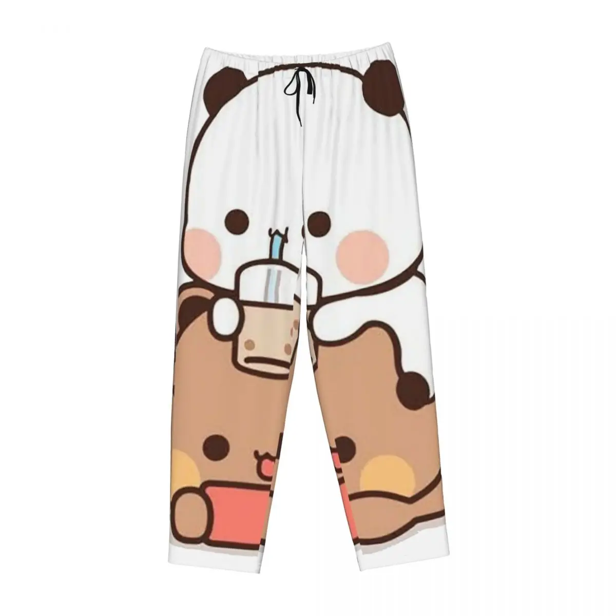 

Custom Bear And Panda Bubu Dudu Balloon Women Pajama Pants Lounge Sleep Sleepwear Bottoms with Pockets