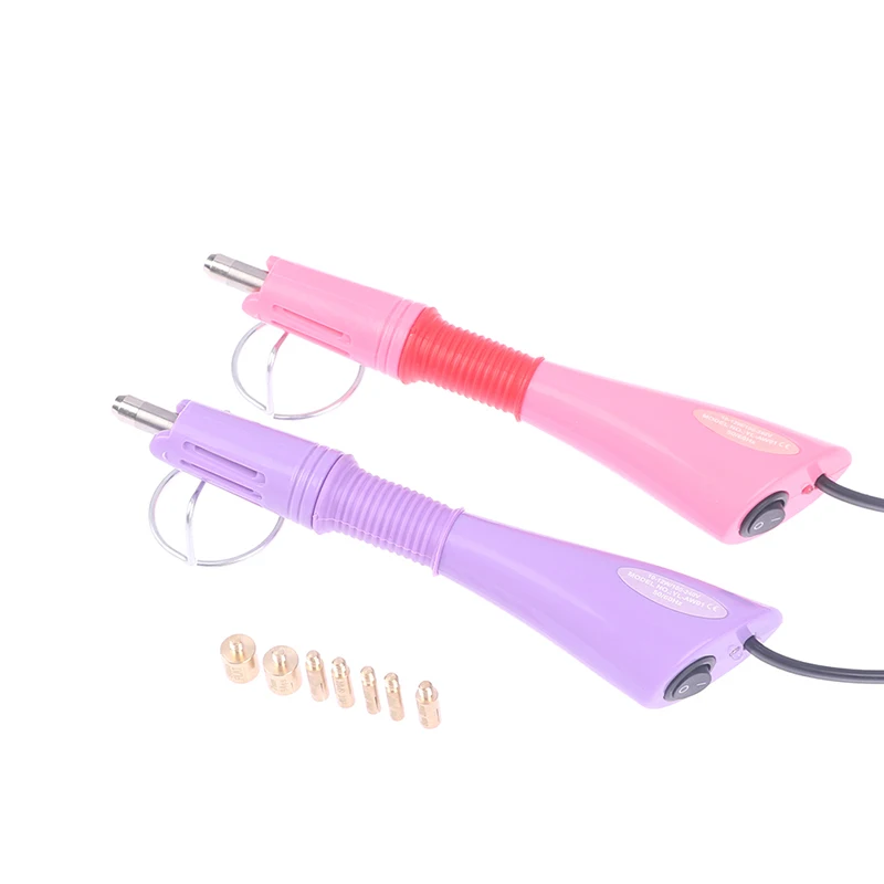 Fast Heated Hotfix Rhinestone Applicator Iron-on Wand Heat-fix Tool Gun Mixed Size Hot Fix Rhinestones Glass Diamond