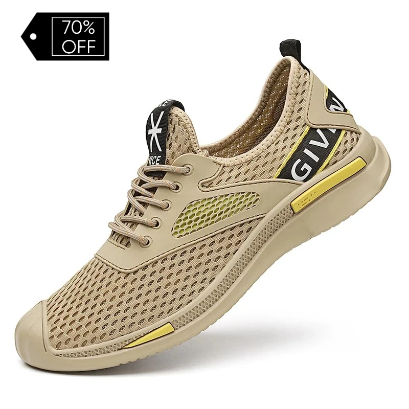 

Outdoor Running Tennis Hiking Luxury Platform Loafers Style Men's Summer Mesh Sneakers Fashion Breathable for Casual Big Size46