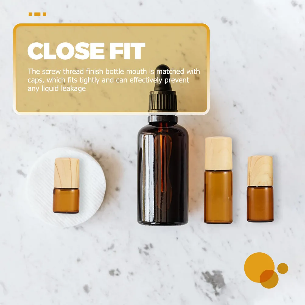 

10Pcs Roller Bottles Glass Refillable Roll on Bottles 3Ml Leak Proof Essential Oil Roller Container Portable for Travel