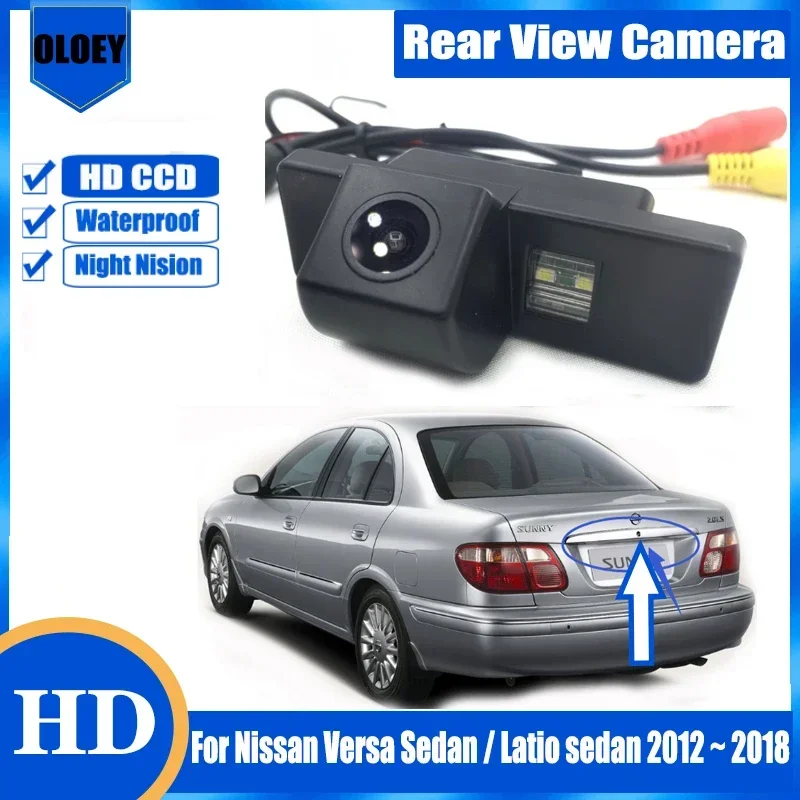 HD Rear view camera For Nissan Sentra 180 / for Nissan Sunny 2001~2006 Night Vision Parking Reversing Camera HD Night Vision