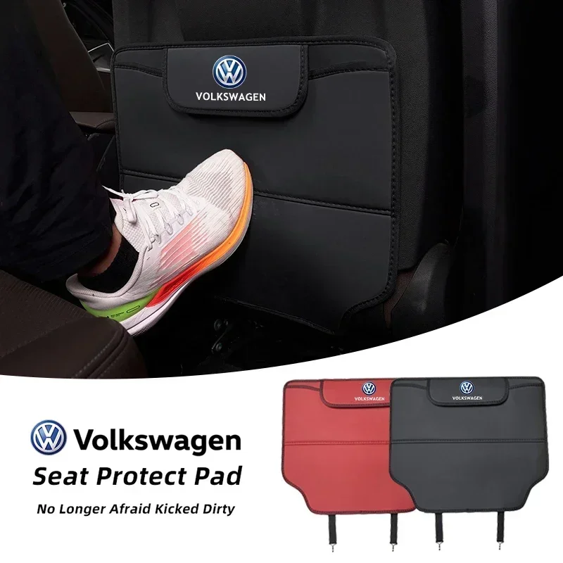 

Car Backseat Anti-Kick Mats Seat Anti Dirty Protective Cover For VW GTI Atlas Jetta Touareg Variant Golf Polo Taos Nivus Passat