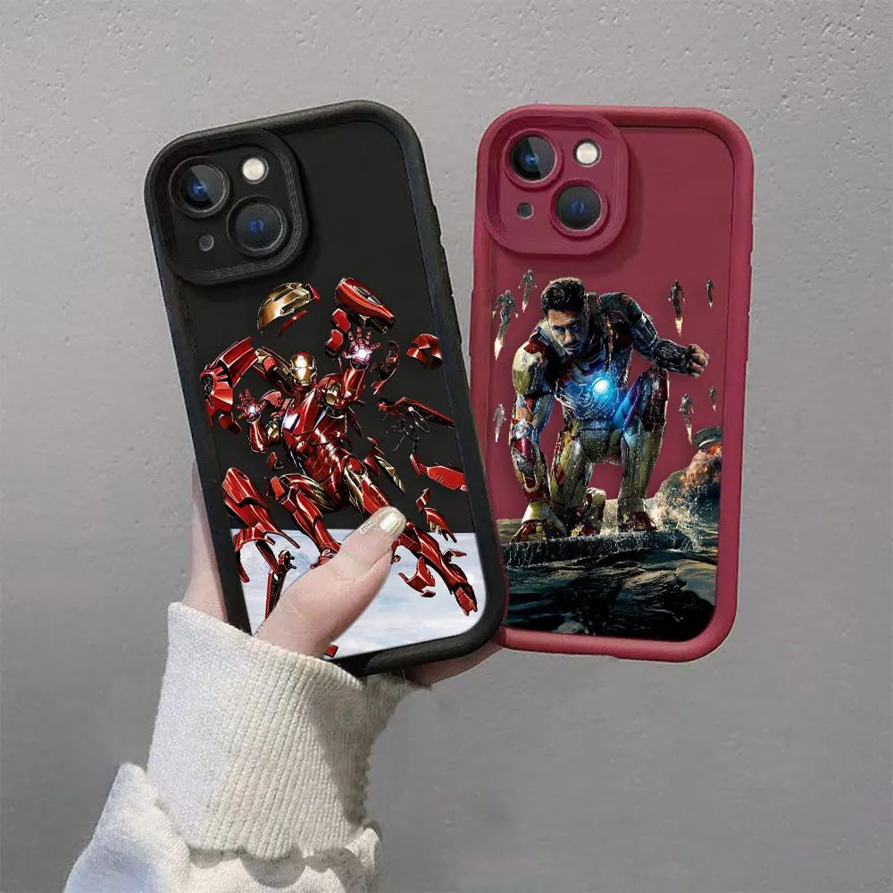 Marvel's Cool Iron Man Phone Case For OPPO REALME C21Y C30 C33 C35 C53 C55 C63 C65 C67 5 7I 8 11 12 GTMASTER GT3 GT6 NARZO Case