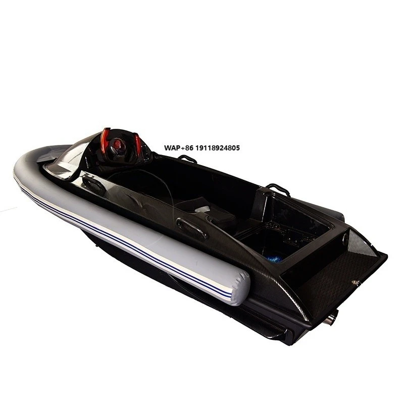 Custom Outdoor Leisure Electric Surfing Jet Ski Inflatable Water Kart Boat Portable High Speed Racing Vessel for Adults