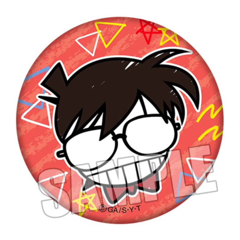 Rachel Moore KAITO KUROBA Kudou Shinichi Furuya Rei Kyogoku Makoto Popular Anime Peripheral Badges Brooch for Clothes Jewelry