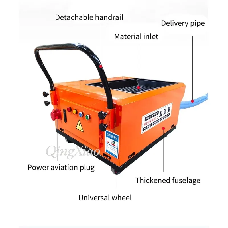 Industrial Hydraulic Tools Secondary Structure Screw Pump Cement Grouting Screw Pump For Construction Column Concrete Transfer