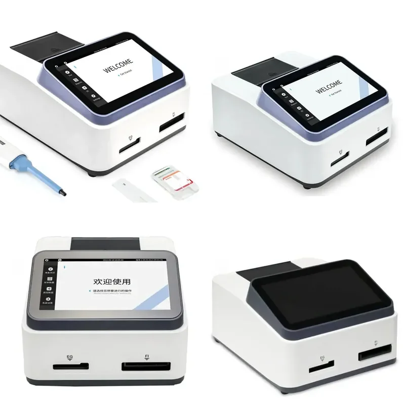 Professional Veterinary Blood Gas Analyzer for Animal Clinics Portable Point of Care Testing Device for Dogs Cats Pets