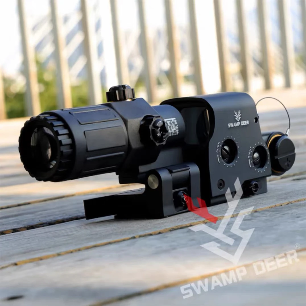 Metal holographic red dot 558G33 rollover model 20MM quick disassembly fixed 3x magnification model slingshot