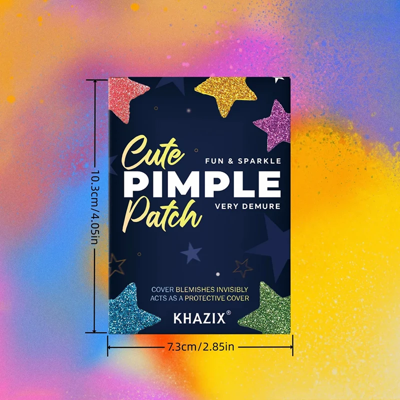 1400 Pcs 멀티 컬러 스타 여드름 패치 얼굴 여드름 컨실러 여드름 패치 여드름 패치 다양한 피부 유형을위한 초박형 2025