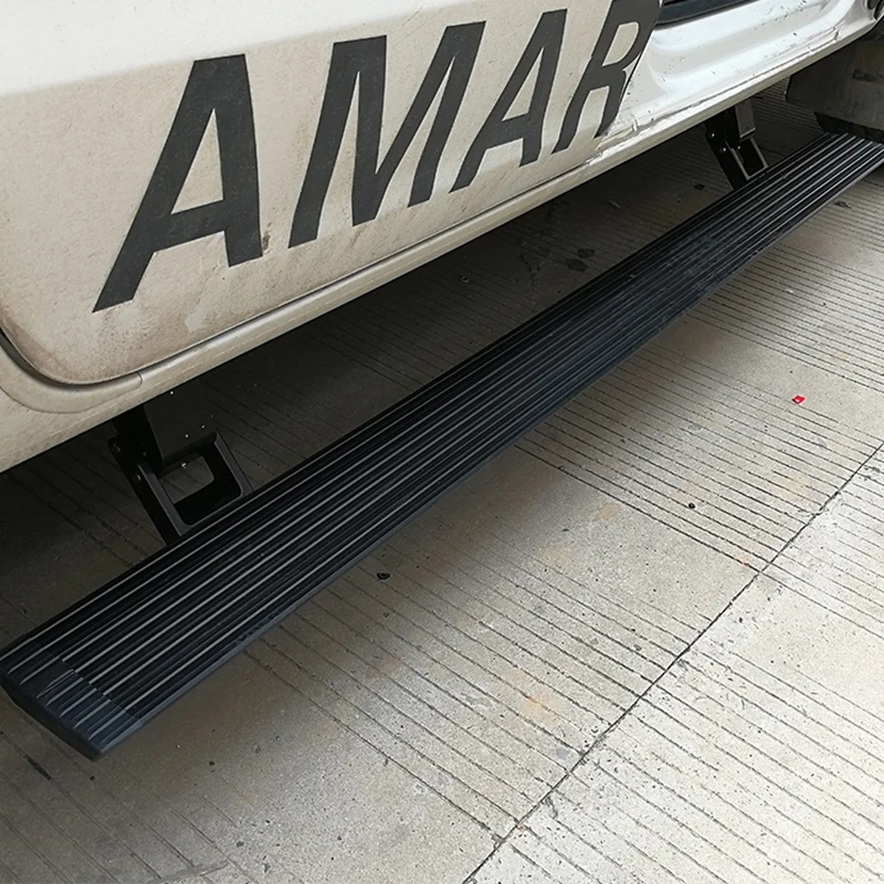 خطوات جانبية كهربائية أوتوماتيكية من سبائك الألومنيوم لوحة تشغيل كهربائية للركلات 2017+ #5