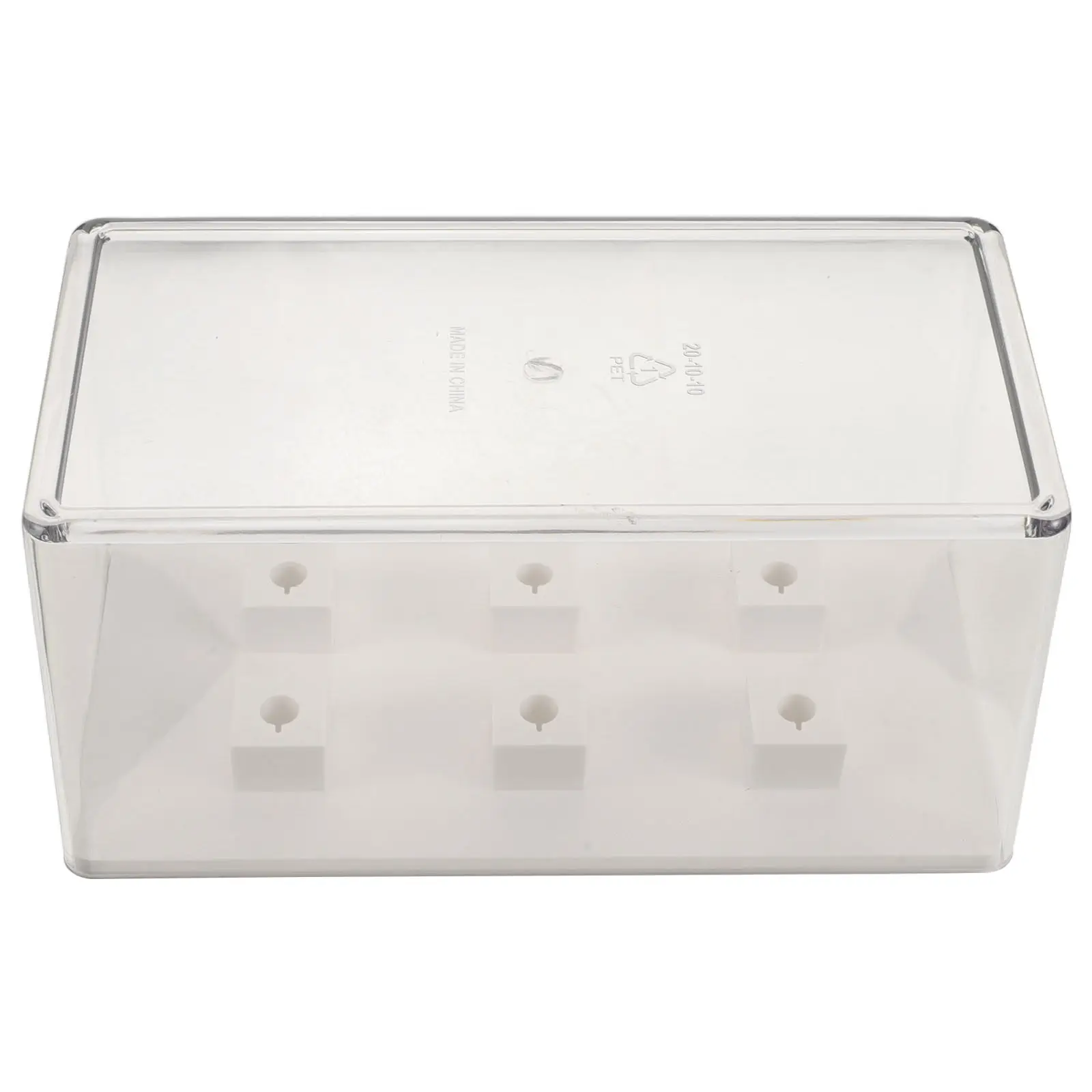Transparent Acrylic 4-Position Headshell Storage Box Dustproof Turntable Cartridge Keeper Vinyl Record Player Organizer