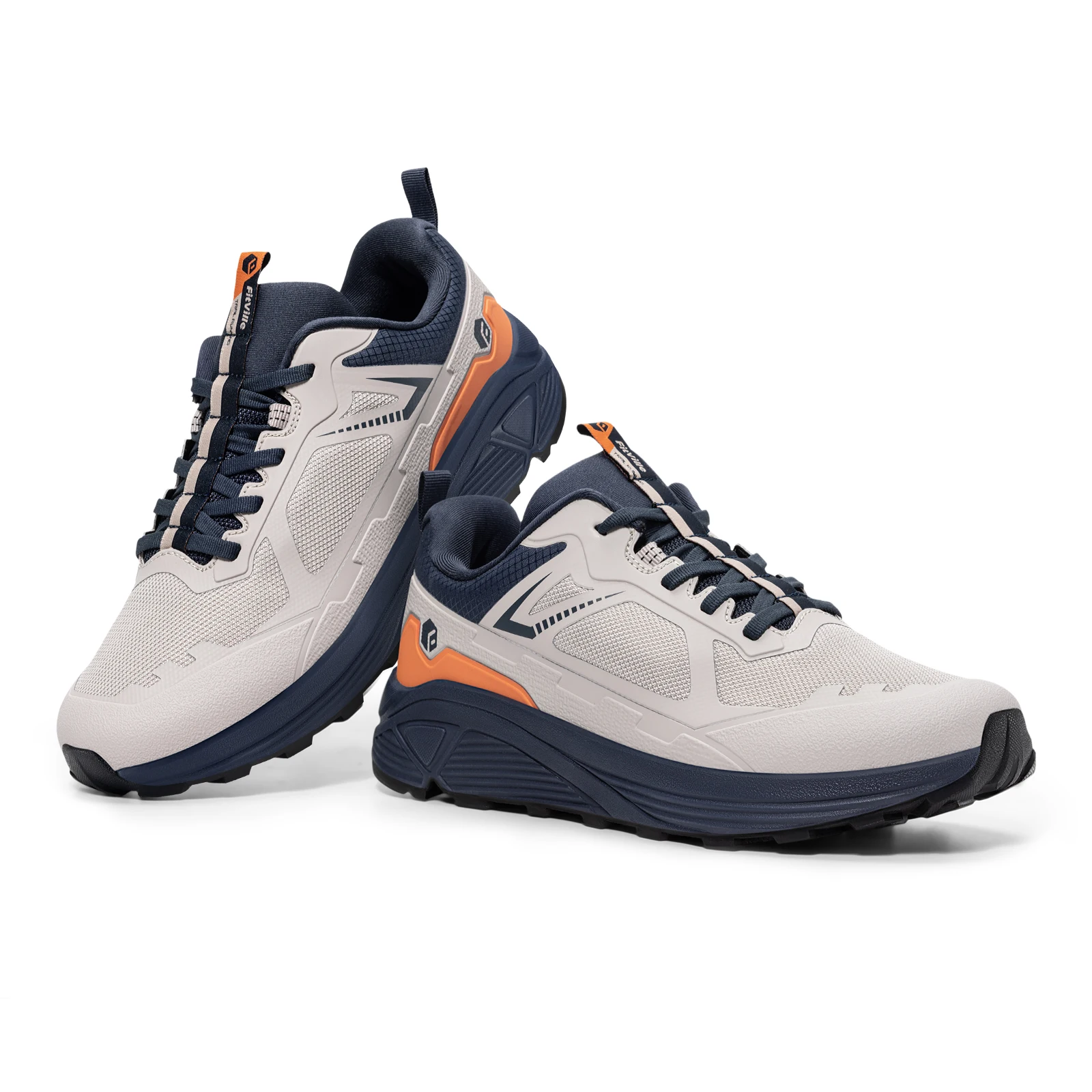 Fitville Trail-Laufschuhe für Herren, breiter Zehenbereich, Wanderschuhe, komfortable Dämpfung, Outdoor-Sportschuhe für Männer, rutschfest – Detail 12