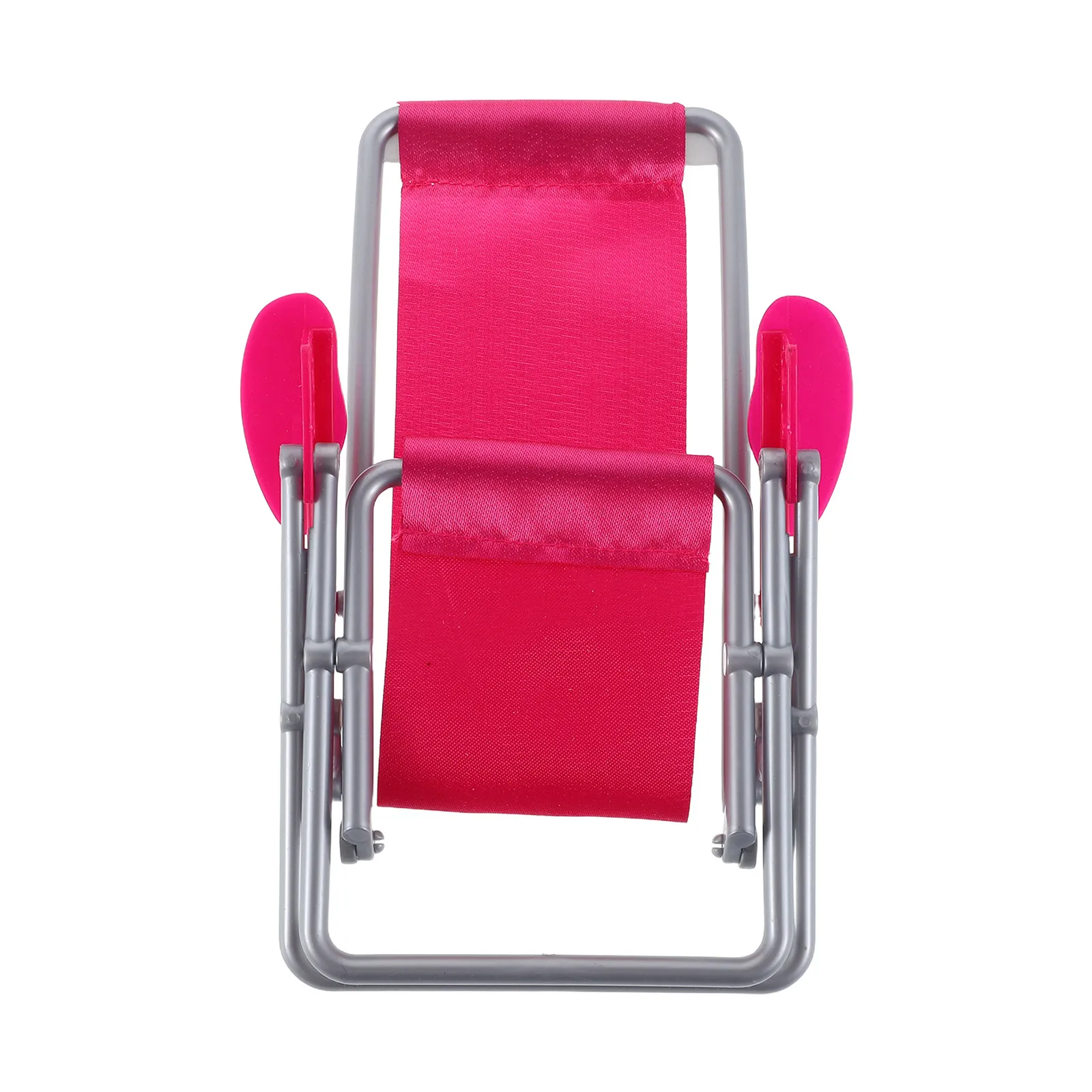 

Mini Beach Chair Decor: Realistic Foldable Design For Kids Playroom Bedroom Desk Ornament Lightweight Portable Dollhouse