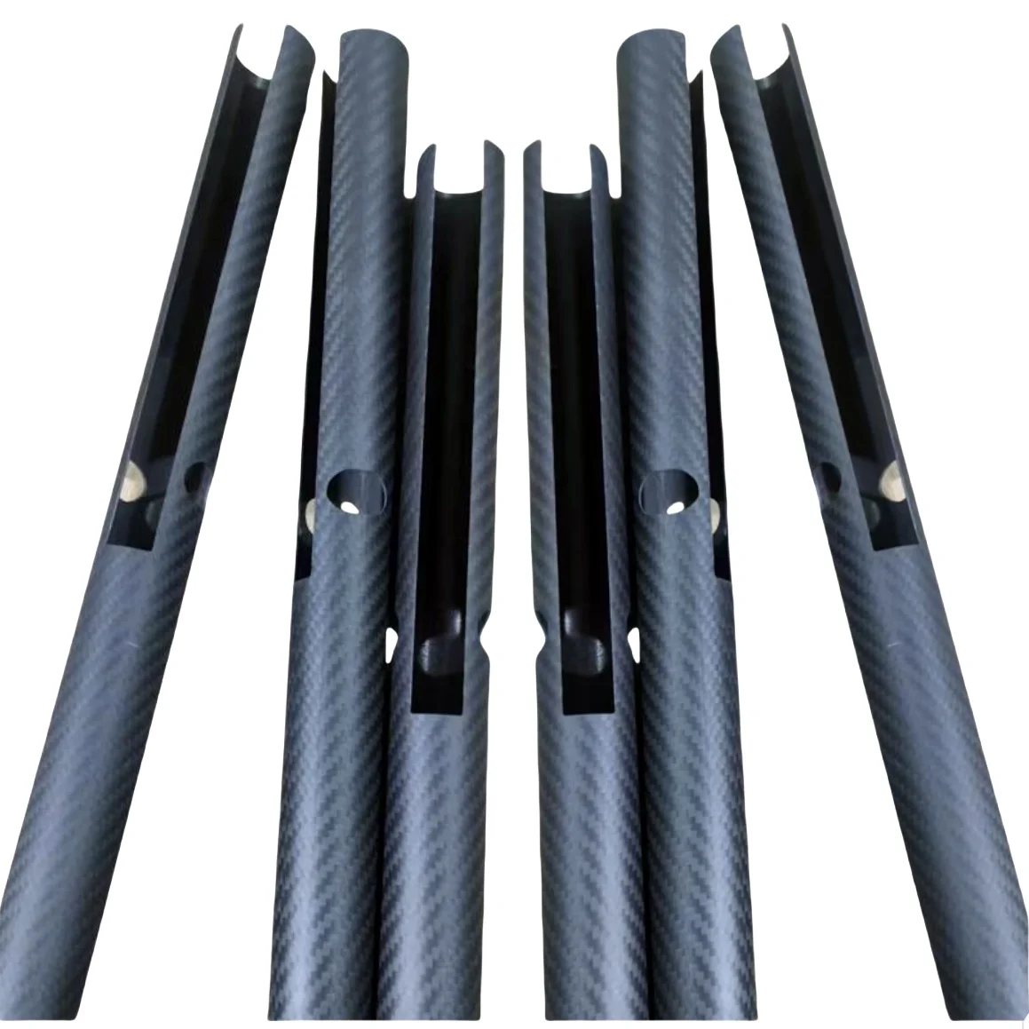 

Carbon Fiber Tube Pipe Round Square Tube Cutting Processing Carbon Duct CNC Milling Machining