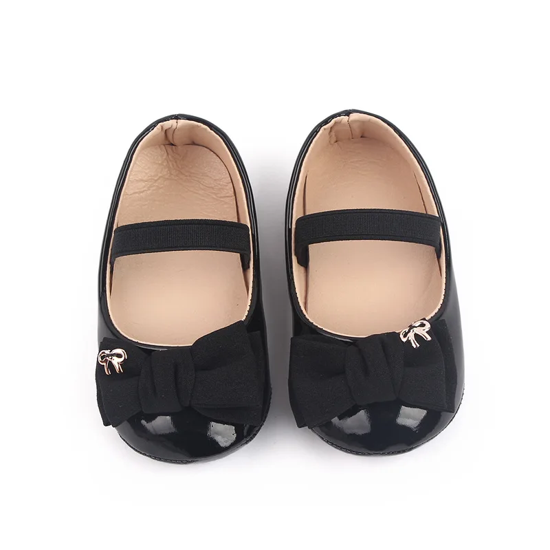Fashion Baby Shoes 2026 Spring New Girls' Leather Shoes Comfort Non Slip Baby First Walkers Simple Versatile Child Casual Shoe