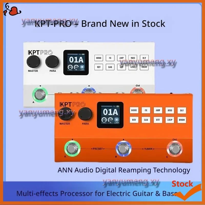 YUIMER Electric Guitar/Best Multi functional Effects Tool KPT PRO Color Screen Sound Clone Effect Tool ANN Digital Technology