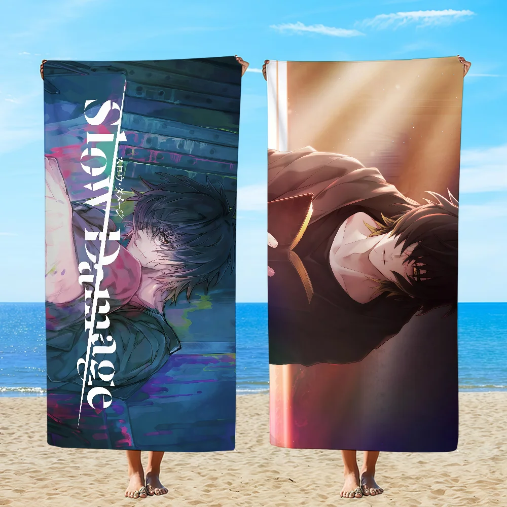S-S-SlowS-ES D-D-DamageS-ES Towa Towel Beach Oversized Soft Ultra Absorbent Quick Drying Large Pool Travel Camping Bathroom