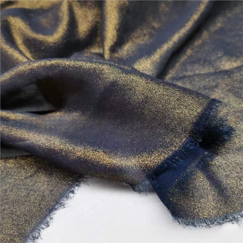 Handmade Gilding Pérola Tecido Chiffon, DIY saia cachecol costura